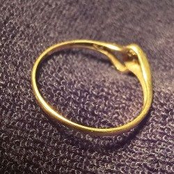 Kuld sõrmus 585 proov (№L981)