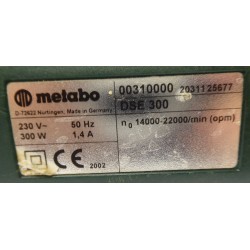 Kolmnurkihvija Metabo DSE 300