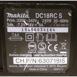 Aku laadija Makita DC18RC