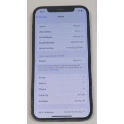 Смартфон Iphone 12 64gb аку...