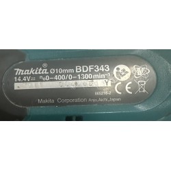 Akutrell Makita BDF343 +...