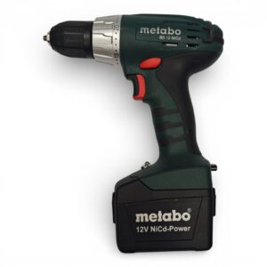 Akutrell Metabo BS12 NICD + akud 2tk + laadija