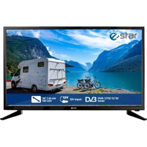 Teler E-Star LEDTV24R2T2 + pult + jalgad + karp