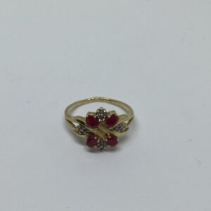 Kuld Sõrmus brilliantidega 585 proov (№615)
