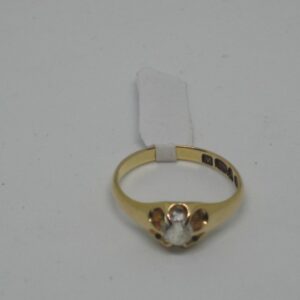 Kuld sõrmus 750 proov briljantiga 0,35 carat (№854)