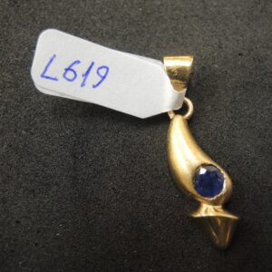 Kuld ripats 585 proov (№L619)
