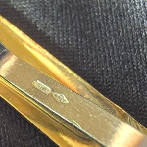 Зажим для галстука из золота 750 Проба (L1179)