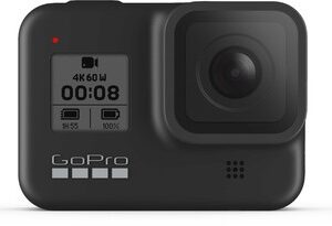 Kaamera GoPro Hero 8 + Otsikud + Karp