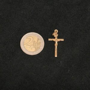 Золотой крест 585 проба (№L1522)