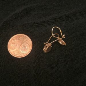Золотые серьги 585 проба (№L1503)