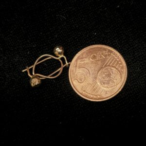Золотые серьги 585 проба (№L1504)