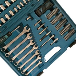 Käsitööriistade komplekt Makita E-06616 + Kohver