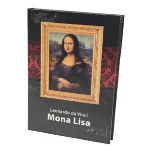Серебрянная колекционая монета Mona Lisa